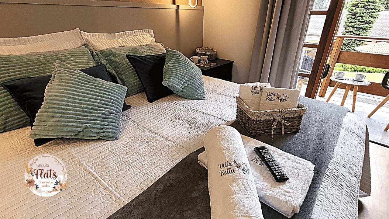 Апартаменты Duplex Luxo Com Piscina Aquecida, Lareira E Wifi Кампус-ду-Жордау Экстерьер фото