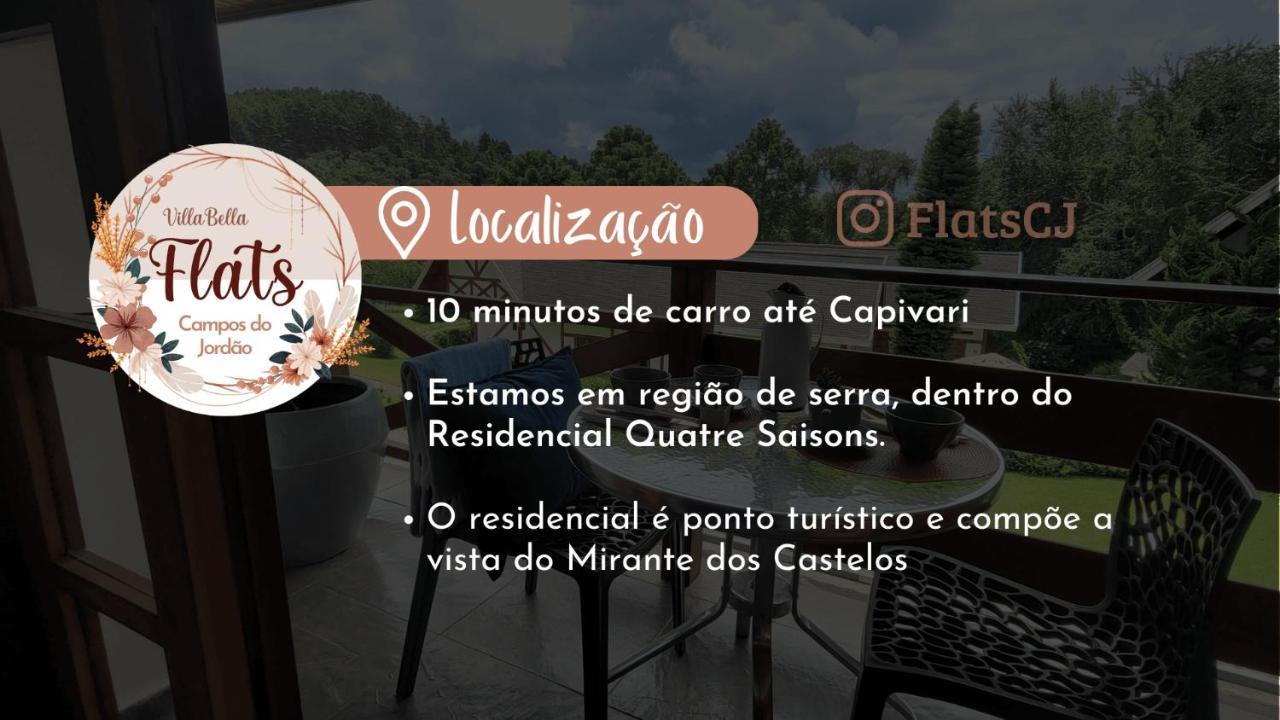 Апартаменты Duplex Luxo Com Piscina Aquecida, Lareira E Wifi Кампус-ду-Жордау Экстерьер фото