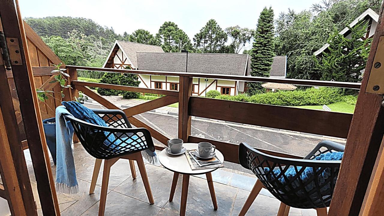 Апартаменты Duplex Luxo Com Piscina Aquecida, Lareira E Wifi Кампус-ду-Жордау Экстерьер фото